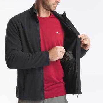 Мужской туристический флис Quechua MH120