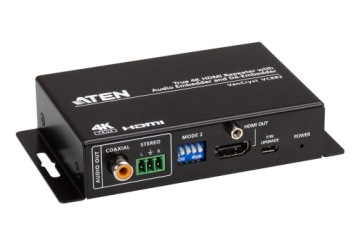 Aten VC882 Повторитель True 4K HDMI с функцией эмбедирования и деэмбедирования звука