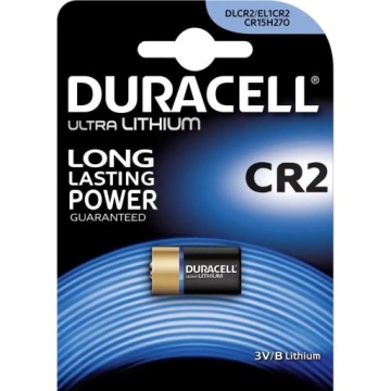 Литиевые батарейки CR2 DURACELL (2 шт.)
