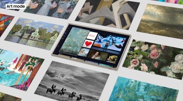 Телевизор Samsung The Frame QLED QE32LS03CB 32 дюйма Full HD, черный