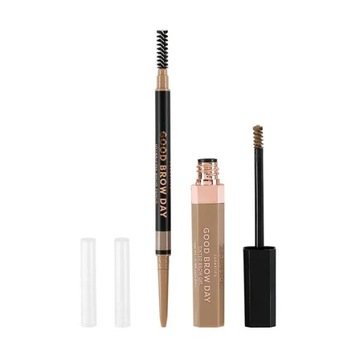 Profusion Good Brow Day zestaw do stylizacji brwi Soft Brown P1