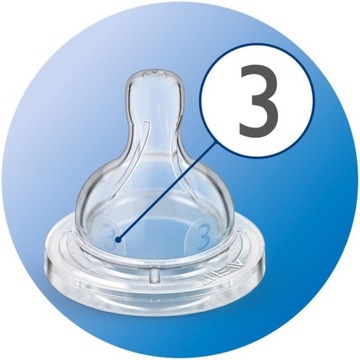 Philips Avent Силиконовая соска 3 мес+