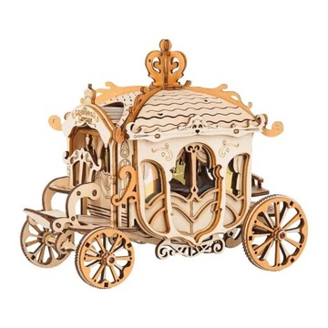 ROBOTIME Drewniane Puzzle 3D - Kareta