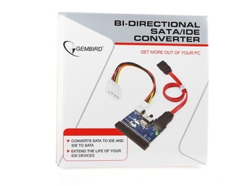 Адаптер двунаправленного преобразователя SATA в IDE GMB