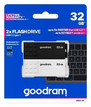 GOODRAM Pendrive UME3 32GB USB 3.0 Czarny