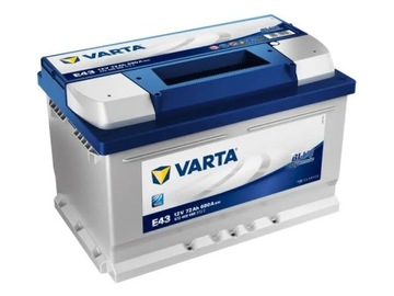 Akumulator 72Ah 680A P+ Varta Blue E43