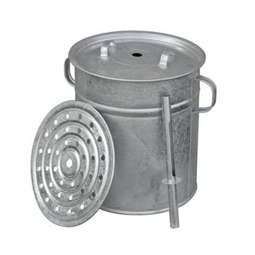 Оцинкованная консервная банка 30 л + корпус термометра