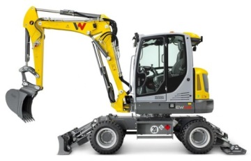 SIKU Екскаватор wacker neuson EW65 3560