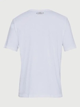 Koszulka męska Under Armour Team Issue Wordmark SS biała 1329582 100 - L
