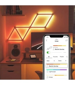 Nanoleaf Lines Starter Kit - световые полоски (15 шт.)