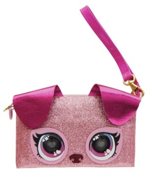 PURSE PETS рожева інтерактивна сумочка песик зі світними очима сумочка