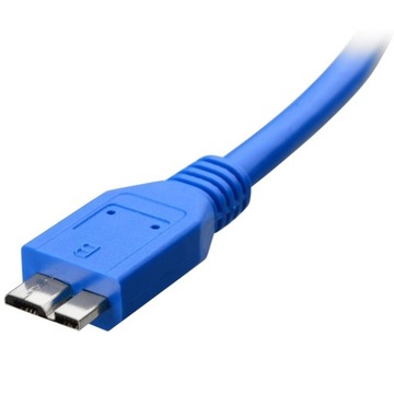Сверхскоростной USB-кабель Techly USB 3.0, A-папа, Micro B-папа, 0,5 м, синий