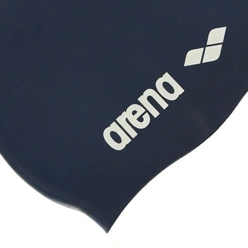 Шапочка для плавания Arena CLASSIC SILICONE DENIM/SILVER