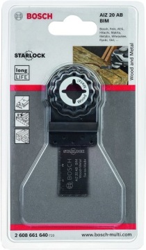 Пильное полотно Starlock для многофункциональных устройств