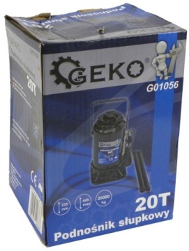 ГИДРАВЛИЧЕСКИЙ СТОЙКОВЫЙ АВТОПОДЪЕМНИК Geko G01056 [20t] ДОМКРАТ