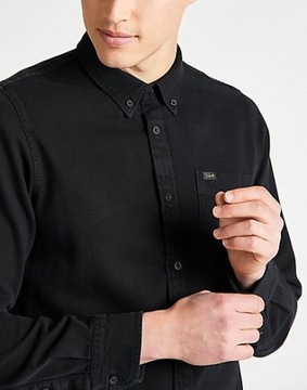 ОБЫЧНАЯ ДЖИНСОВАЯ РУБАШКА LEE НА ПУГОВИЦАХ - M