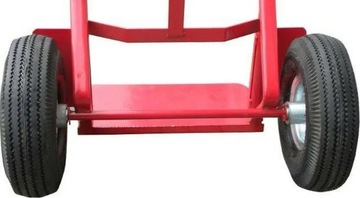 Транспортная тележка 200 кг 350х180мм красная GEKO G71101