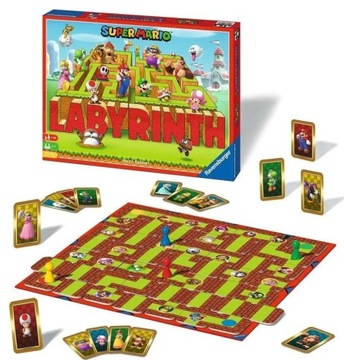 РАВЕНСБУРГЕР Лабиринт Супер Марио настольная игра