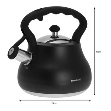 Чайник со свистком 2л KLAUSBERG