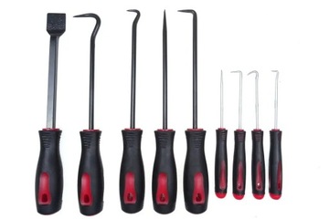 Zestaw 9szt. grotów i skrobaków QS14122 Quatros