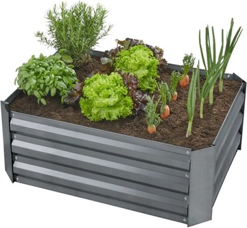 Кровать Валериана 140л, оцинкованная, 80х60х30см