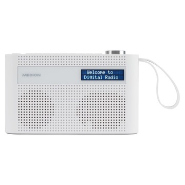 Radio sieciowo-bateryjne DAB+, FM Medion md43023