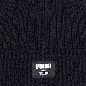 Puma czapka zimowa ciepła czarna beanie unisex