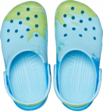 CROCS CLASSIC OMBRE CLOG T # 20-21 # 208287-4LE # ARCTIC/MULTI # C5