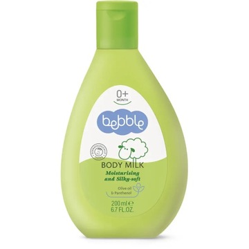 Mleczko do ciała naturalne dla dzieci 200ml BEBBLE