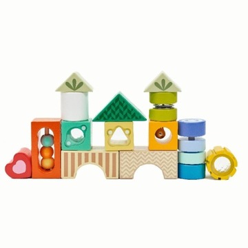 ПАЗЛ СЕНСОРНЫЕ БЛОКИ МОНТЕССОРИ 7 в 1 ДЕРЕВЯННЫЙ ЗВУК ДЛЯ ТРЕНИРОВКИ МОЗГА