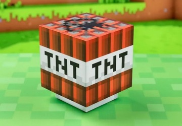 Лампа Майнкрафт ТНТ со звуком / Minecraft TNT L