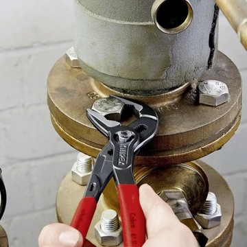SZCZYPCE NASTAWNE 250mm WYDŁUŻONE SZCZĘKI COBRA 87 51 250 KNIPEX