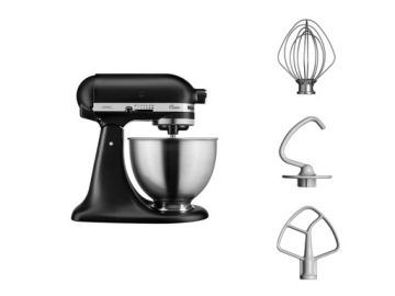 Кухонный комбайн KitchenAid Classic 275 W 5K45SSEOB черный