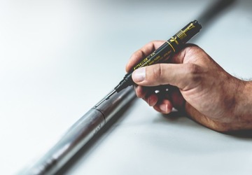 Marker Znacznik dla GŁĘBOKICH OTWORÓW PICA-Ink Deep 150/46 Czarny 1,5mm