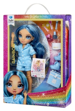 RAINBOW HI JUNIOR DOLL В ПИЖАМЕ SKYLER BRADSHAW Пижама PJ Party Pyjamas