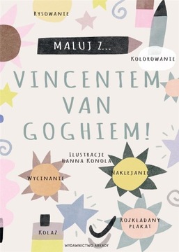 MALUJ Z VINCENTEM VAN GOGHIEM! NAKLEJKI!