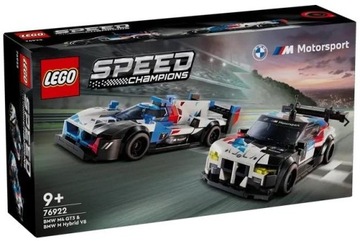 ГОНОЧНЫЕ АВТОМОБИЛИ LEGO SPEED CHAMPIONS BMW M4 GT3 и BMW M Hybrid V8 76922