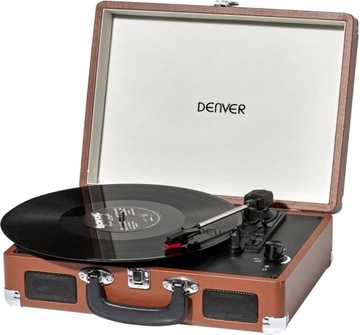 Gramofon Denver VPL-120 brązowy