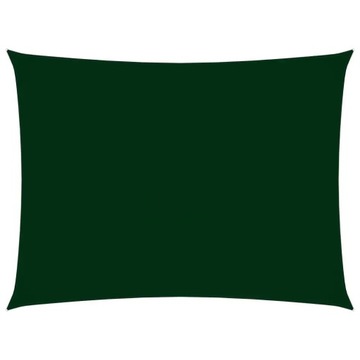 Прямоугольный садовый парус, ткань Оксфорд, 2,5х4 м, зеленый