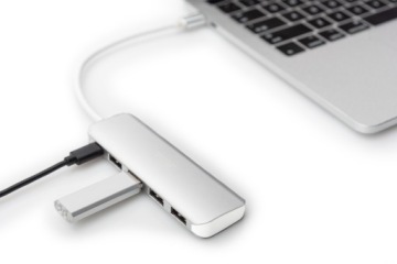 HUB/Hub 4-портовый USB 3.0 SuperSpeed ​​с,