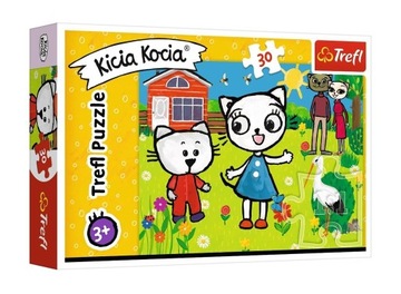 Kici Kocia Trefl Puzzle 30 EL 18264