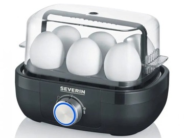 Jajowar Severin 6 jajek EK 3166 zgrabny 420 W czarny