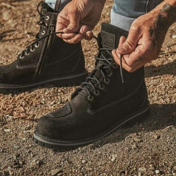 Buty Broger Alaska II Vintage Black, buty motocyklowe