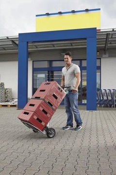 СКЛАДНАЯ ТРАНСПОРТНАЯ ТЕЛЕЖКА TS 850, НАГРУЗКА 100 КГ.