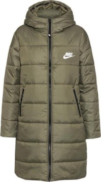 NIKE KURTKA DAMSKA ZIELONA PUCHOWA LOGO M SPD