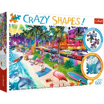 Puzzle 600 elementów. Plaża w Miami