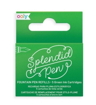 Патрони додаткові перо Splendid зелені Зелений One size OOLY