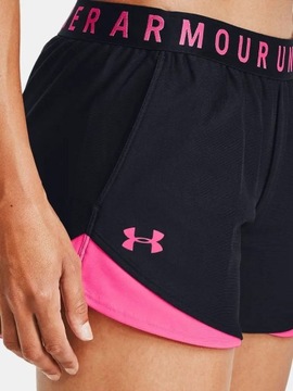 KRÓTKIE SPODENKI DAMSKIE UNDER ARMOUR SPORTOWE SZORTY TERMOAKTYWNE 1344552