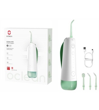Стоматологический ирригатор Oclean W10, зеленый