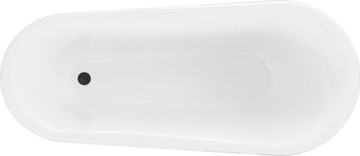 MEXEN РЕТРО ОТДЕЛЬНО СТОЯЩАЯ ВАННА 170 X75 ЧЕРНЫЕ НОЖКИ